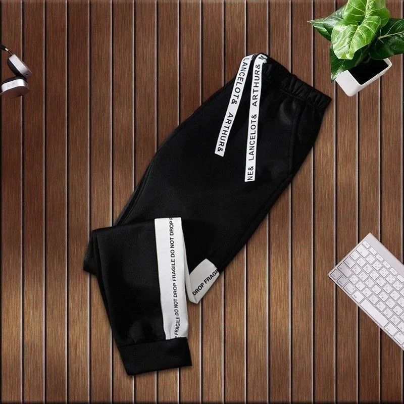 Mens Casual Letter Print Hoodie And Jogger Set 5