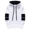 Mens Casual Letter Print Hoodie And Jogger Set 8