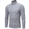 Mens Thermal Long Sleeve High Neck Shirt For Winter Layering 4