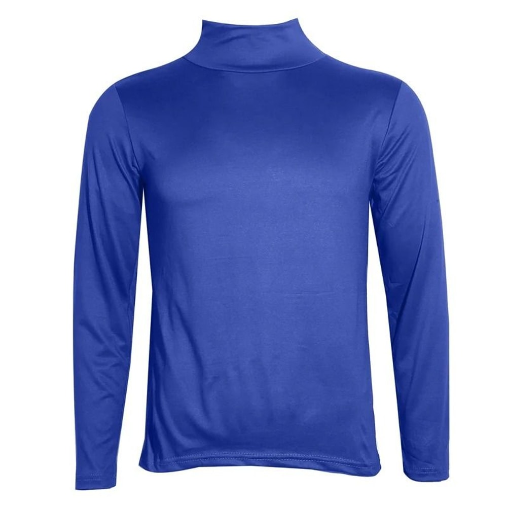 Mens Thermal Long Sleeve High Neck Shirt For Winter Layering 5