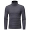 Mens Thermal Long Sleeve High Neck Shirt For Winter Layering 6