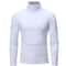 Mens Thermal Long Sleeve High Neck Shirt For Winter Layering 7