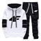 Mens Hooded Tracksuit Set For Casual Jogging And Daily Comfort 8