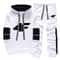 Mens Hooded Tracksuit Set For Casual Jogging And Daily Comfort 9
