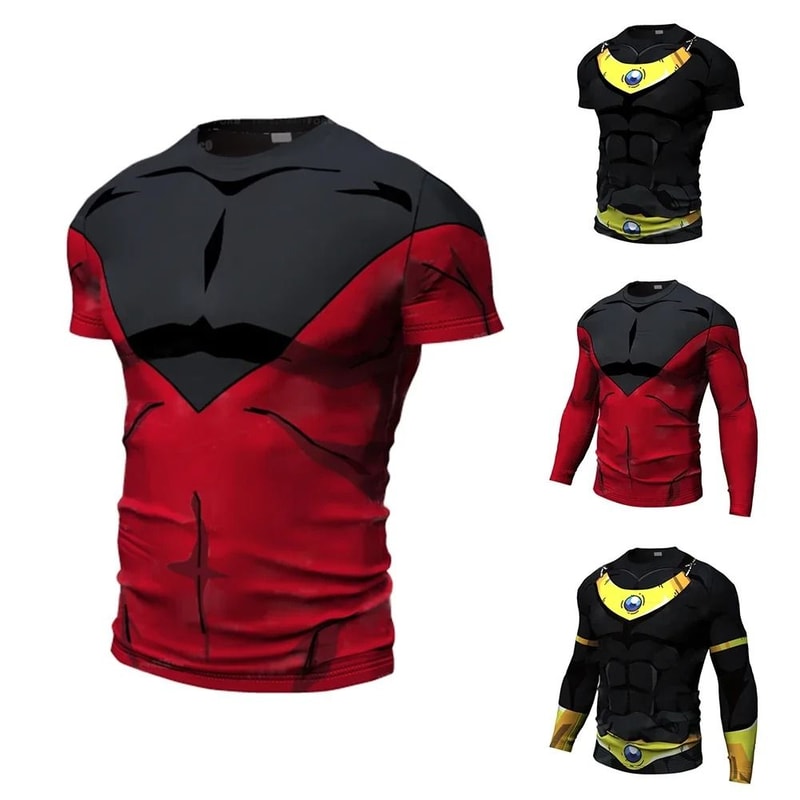 Cosplay Printed Fitness T Shirt For Men And Youth 5