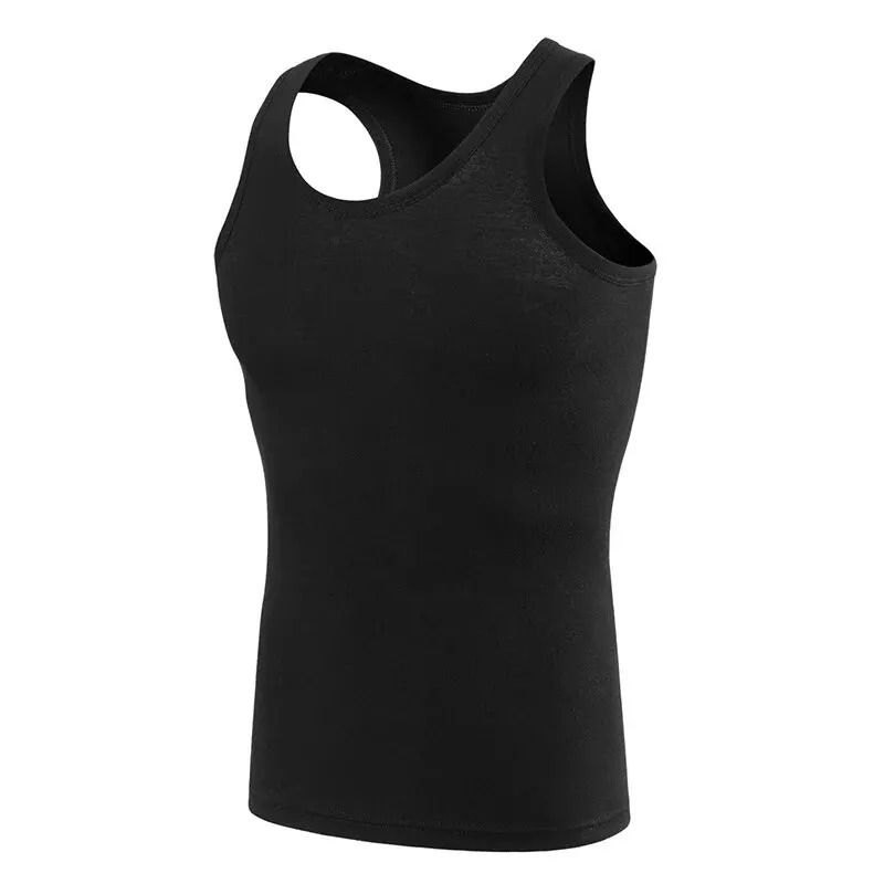 Mens Cotton Sleeveless Fitness Vest For Everyday Comfort 3