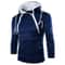 Mens High Neck Zipper Hoodie Sweatshirt For Casual Winter Wear 4