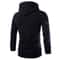 Mens High Neck Zipper Hoodie Sweatshirt For Casual Winter Wear 5