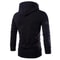 Mens High Neck Zipper Hoodie Sweatshirt For Casual Winter Wear 5