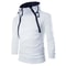 Mens High Neck Zipper Hoodie Sweatshirt For Casual Winter Wear 17