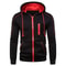 Mens Color Block Fleece Hoodie For Winter Comfort 9