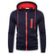 Mens Color Block Fleece Hoodie For Winter Comfort 10