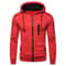 Mens Color Block Fleece Hoodie For Winter Comfort 4