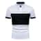 Mens Patchwork Polo Shirt For Summer Casual Wear 5