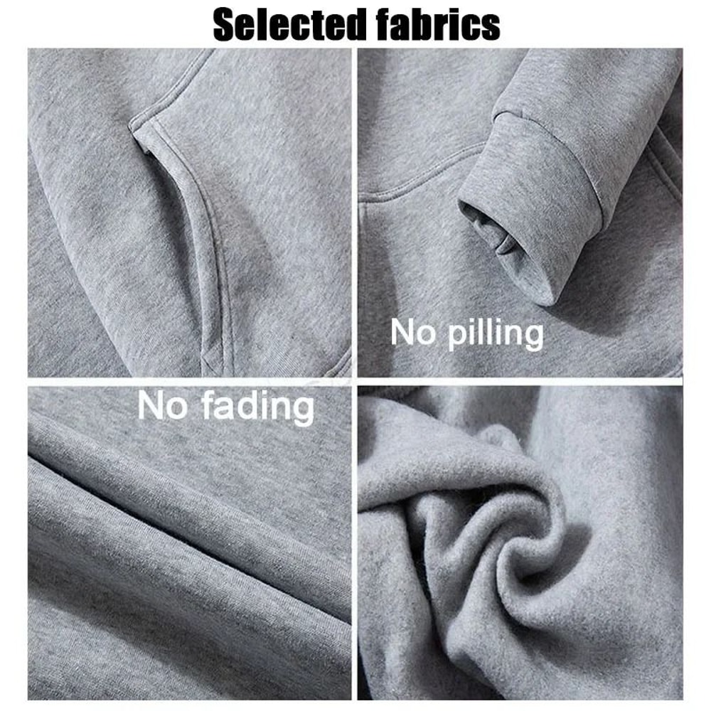 Mens Printed Pattern Hooded Sweatshirt For Spring Streetwear Style 1