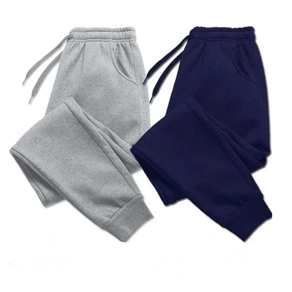 Mens Fleece Sweatpants Winter Joggers Soft Warm Workout Pants 0