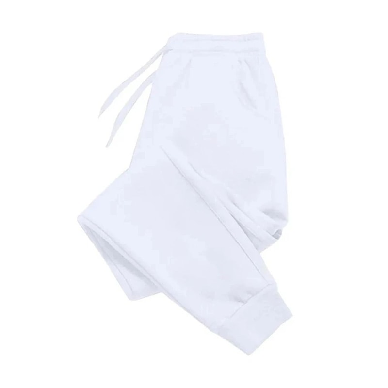 Mens Fleece Sweatpants Winter Joggers Soft Warm Workout Pants 4