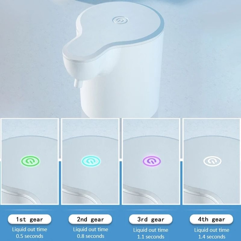 Automatic Foam Soap Dispenser With Smart Sensor And USB Charging 350ml 5