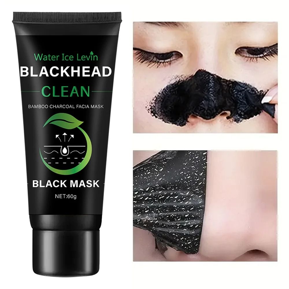 Bamboo Charcoal Fiber Mask For Blackhead Removal And Deep Cleansing 4