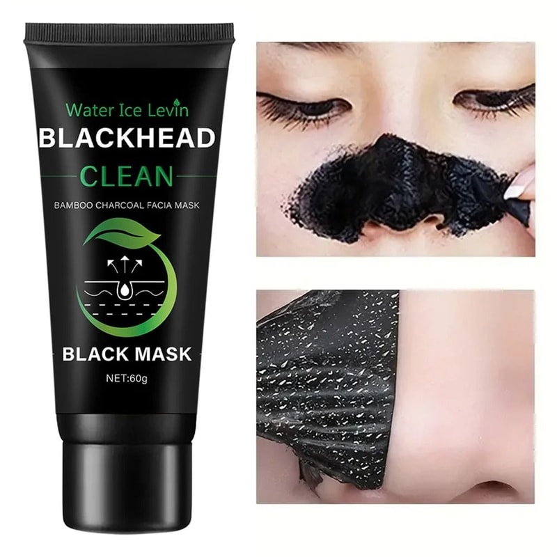 Bamboo Charcoal Fiber Mask For Blackhead Removal And Deep Cleansing 4