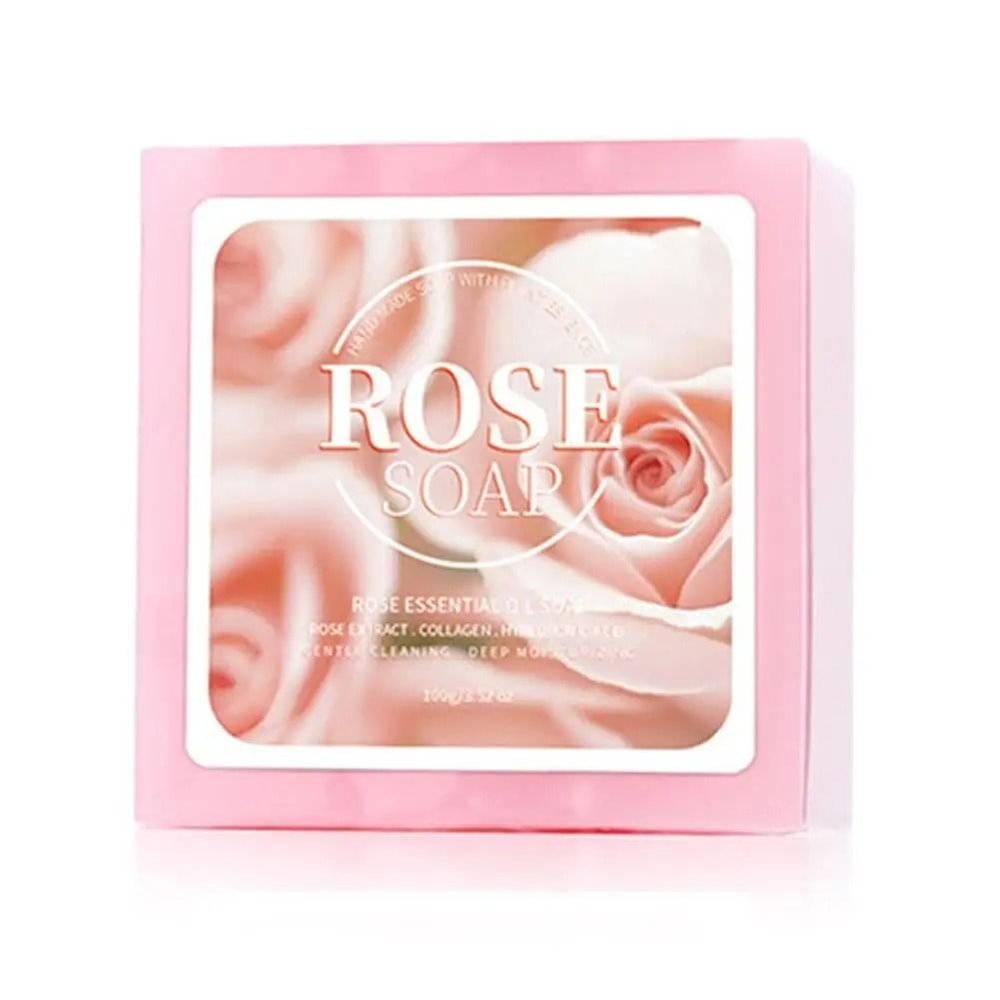 Turmeric Rose Natural Cleansing Soap With Essential Oils For Smooth And Bright Skin 7