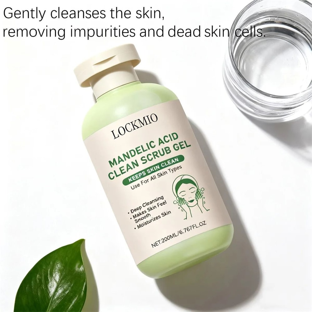 Mandelic Acid Exfoliating Gel For Smooth Bright Skin Deep Cleansing And Texture Renewal 1
