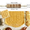 Embossed Wooden Rolling Pin For Holiday Cookies 7