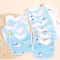 Ultra Soft Waterproof Baby Bib Set With Snap Closure 6