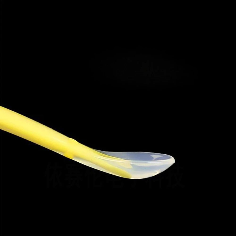 Soft Silicone Baby Feeding Spoon 3
