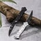 Portable Folding Pocket Knife With Keychain Clip 0