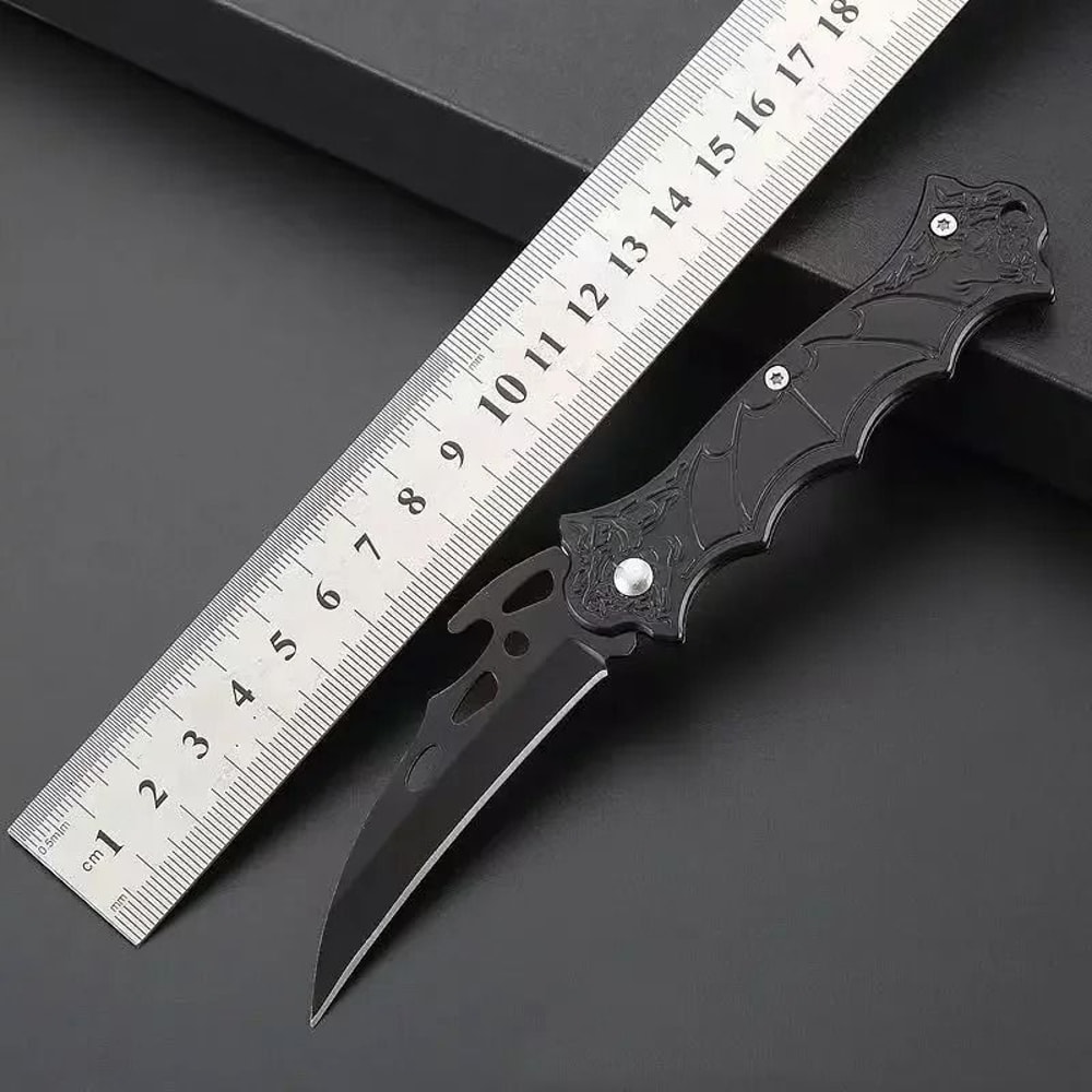 Portable Folding Pocket Knife With Keychain Clip 2