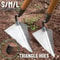 Small Tip Triangular Garden Hoe For Weeding And Soil Turning 0