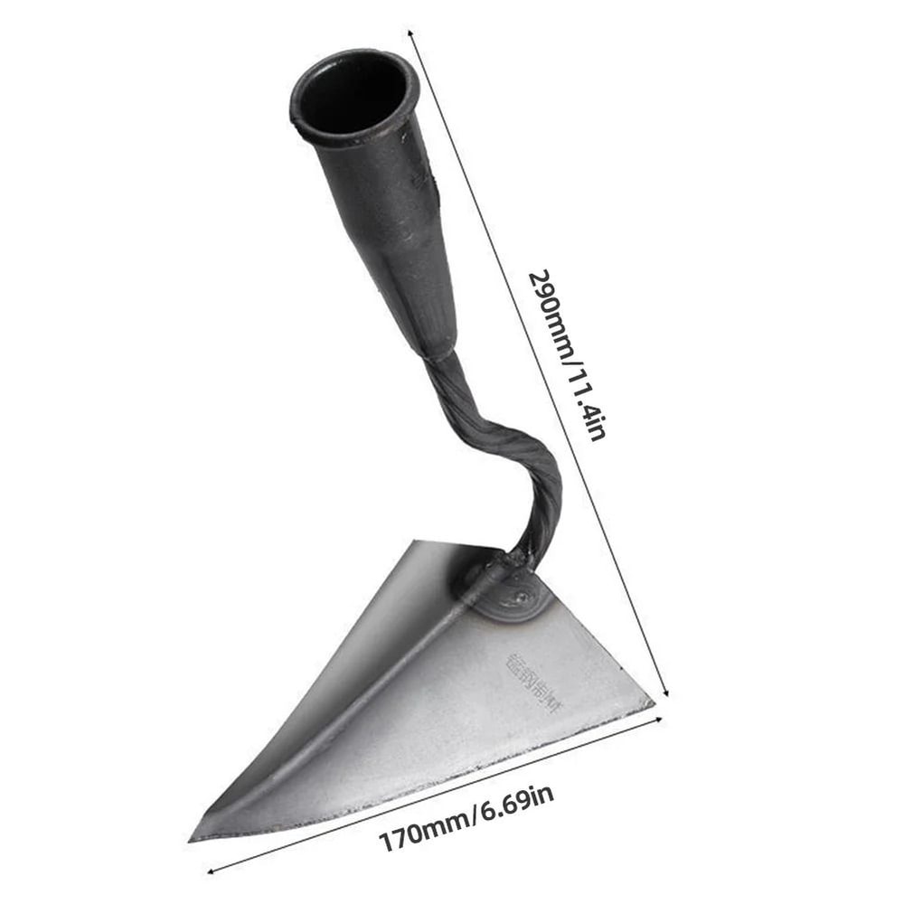 Small Tip Triangular Garden Hoe For Weeding And Soil Turning 6