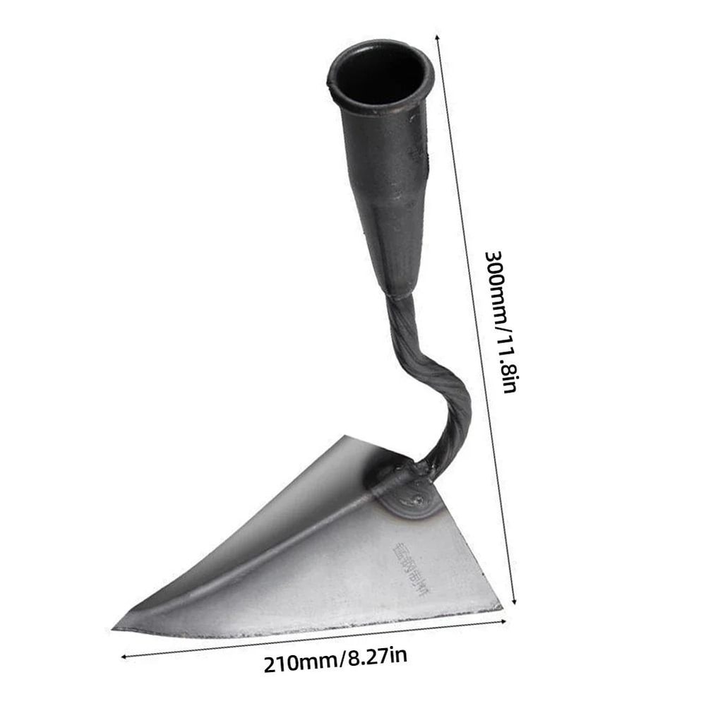 Small Tip Triangular Garden Hoe For Weeding And Soil Turning 7