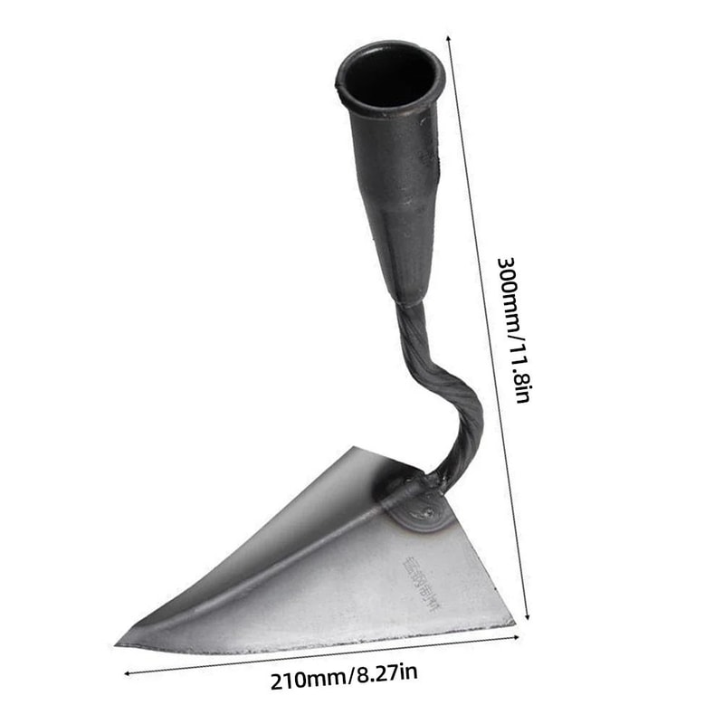 Small Tip Triangular Garden Hoe For Weeding And Soil Turning 7