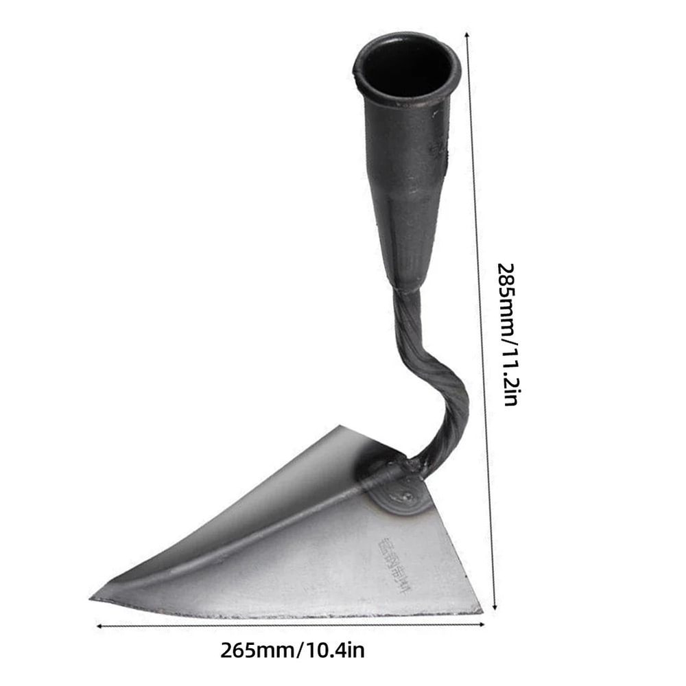 Small Tip Triangular Garden Hoe For Weeding And Soil Turning 8