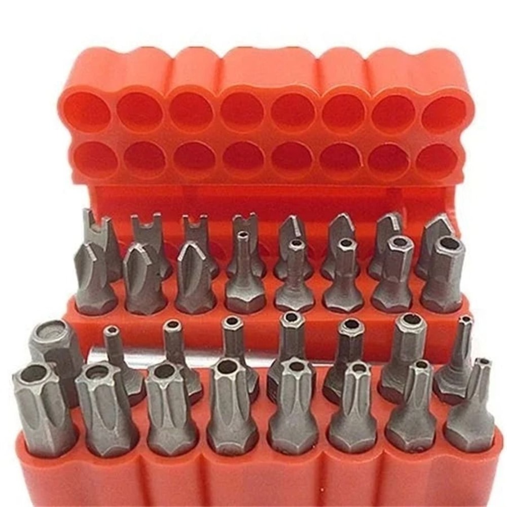 33 Piece Security Bit Set With Magnetic Bit Holder 5