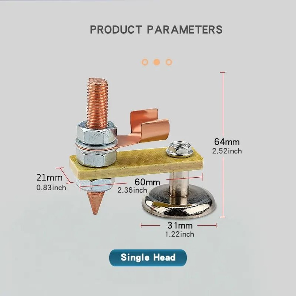 Magnetic Welding Ground Clamp For Metalwork And Repair 1
