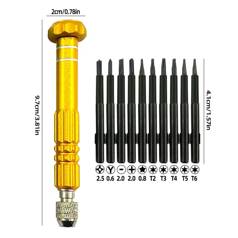 10 In 1 Precision Screwdriver Set For Electronics And Small Device Repair 9