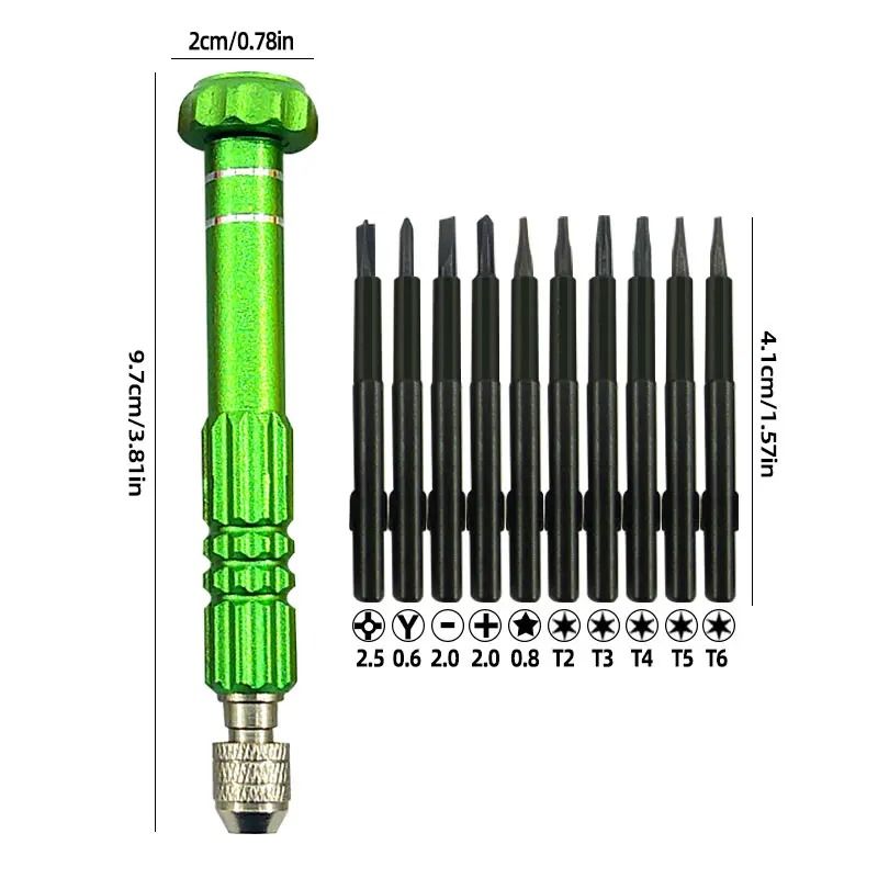 10 In 1 Precision Screwdriver Set For Electronics And Small Device Repair 10