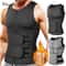 Mens Compression Waist Trainer Vest For Workout And Slimming 0