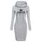 Womens Slim Hoodie Dress With Long Sleeves And Casual Fit 6