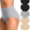High Waist Cotton Panties For Women 4 Piece Slimming Comfort Set 1