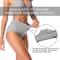 High Waist Cotton Panties For Women 4 Piece Slimming Comfort Set 2