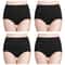 High Waist Cotton Panties For Women 4 Piece Slimming Comfort Set 14
