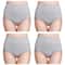 High Waist Cotton Panties For Women 4 Piece Slimming Comfort Set 8