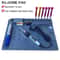 Silicone Soldering Mat With Heat Insulation And Magnetic Work Areas 0