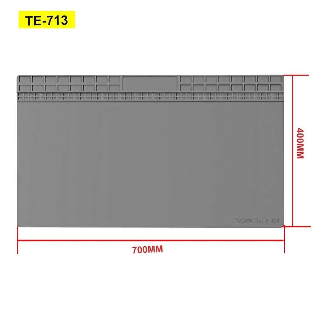 Silicone Soldering Mat With Heat Insulation And Magnetic Work Areas 15