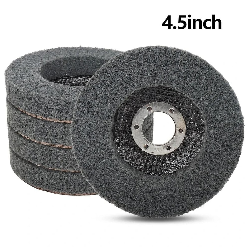 Nylon Fiber Flap Polishing Wheel Disc For Angle Grinders 800 Grit 7