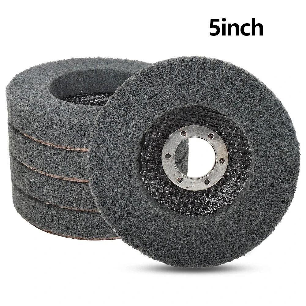 Nylon Fiber Flap Polishing Wheel Disc For Angle Grinders 800 Grit 8